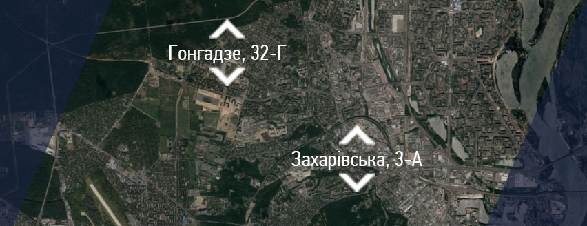 ремонт ліфтів у Подільському районі, Захарівська, 3-А і Гонгадзе, 32-Г